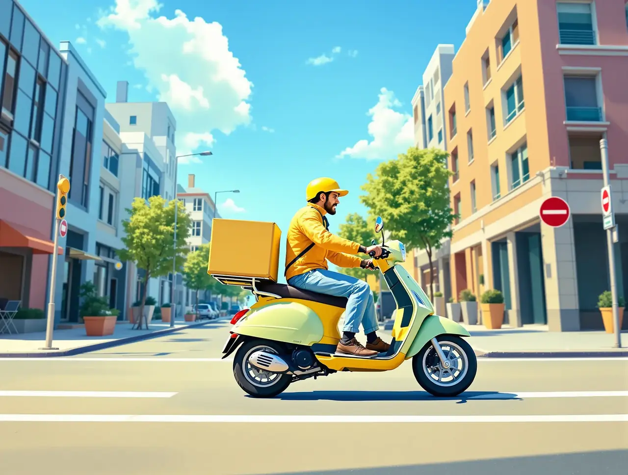 外卖小哥的奇幻一天 - 8090影院喜剧 外卖小哥的奇幻一天 - 8090影院热播喜剧影片封面